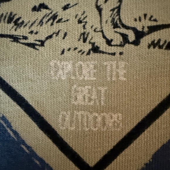 Barbour Country Living Graphic Tee XXL Navy Blue Dog Print Outdoor Style Shirt - Picture 4 of 7